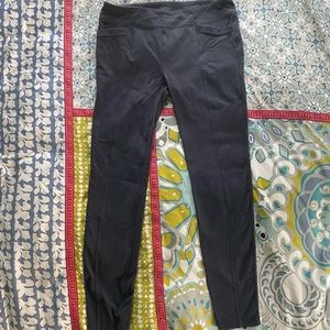 Athleta charcoal gray leggings Women’s large